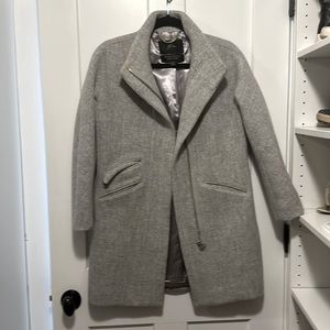 JCrew grey Wool Coat. 00P.
